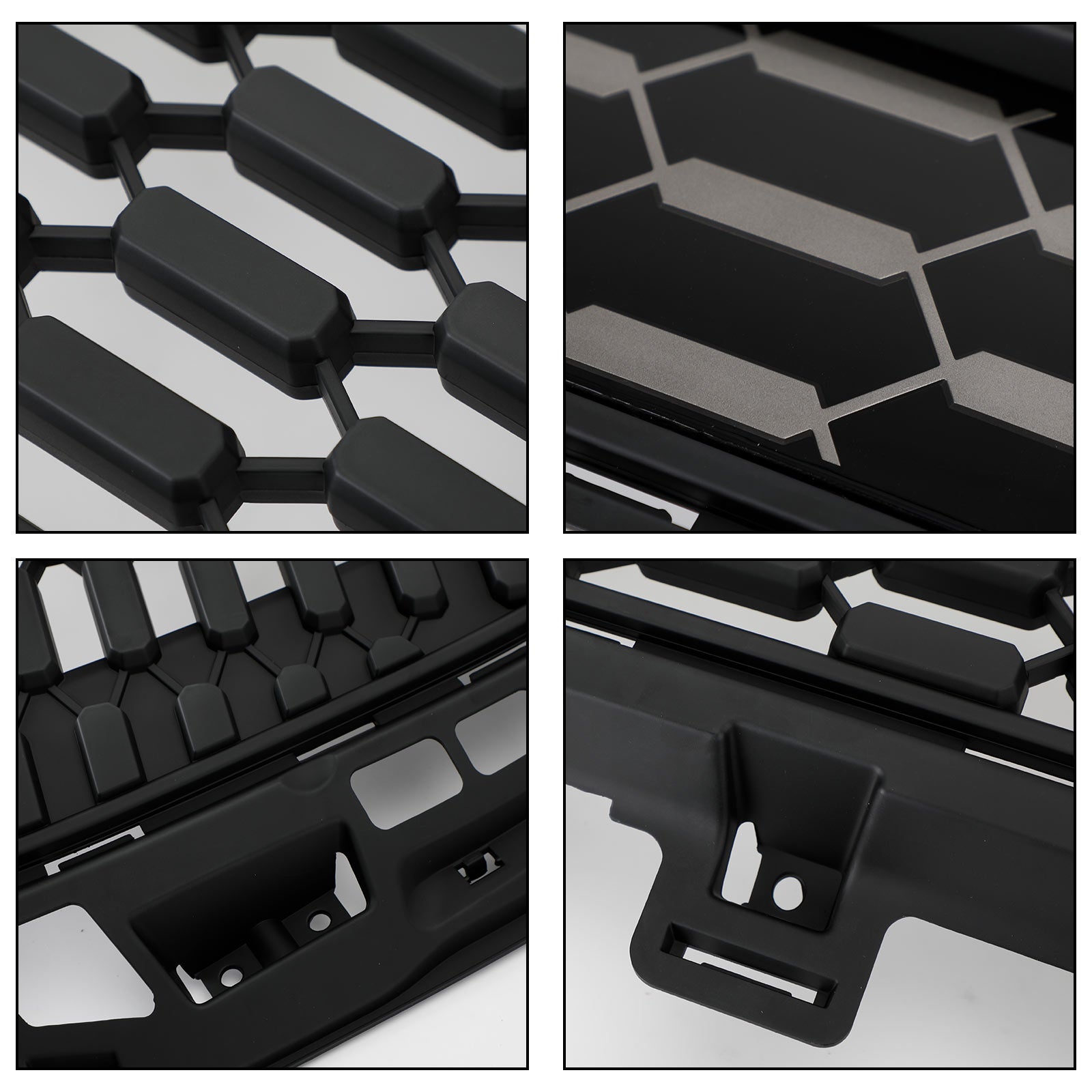 2010-2013 Toyota 2nd Gen Tundra Tundra Trd Pro Grill Matte Black W /Letters & Sensor Cover