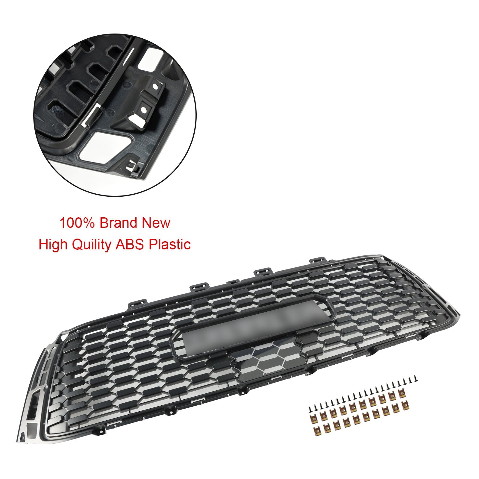 10-13 Toyota Tundra TRD PRO Black Honeycomb Front Bumper Grill Grille