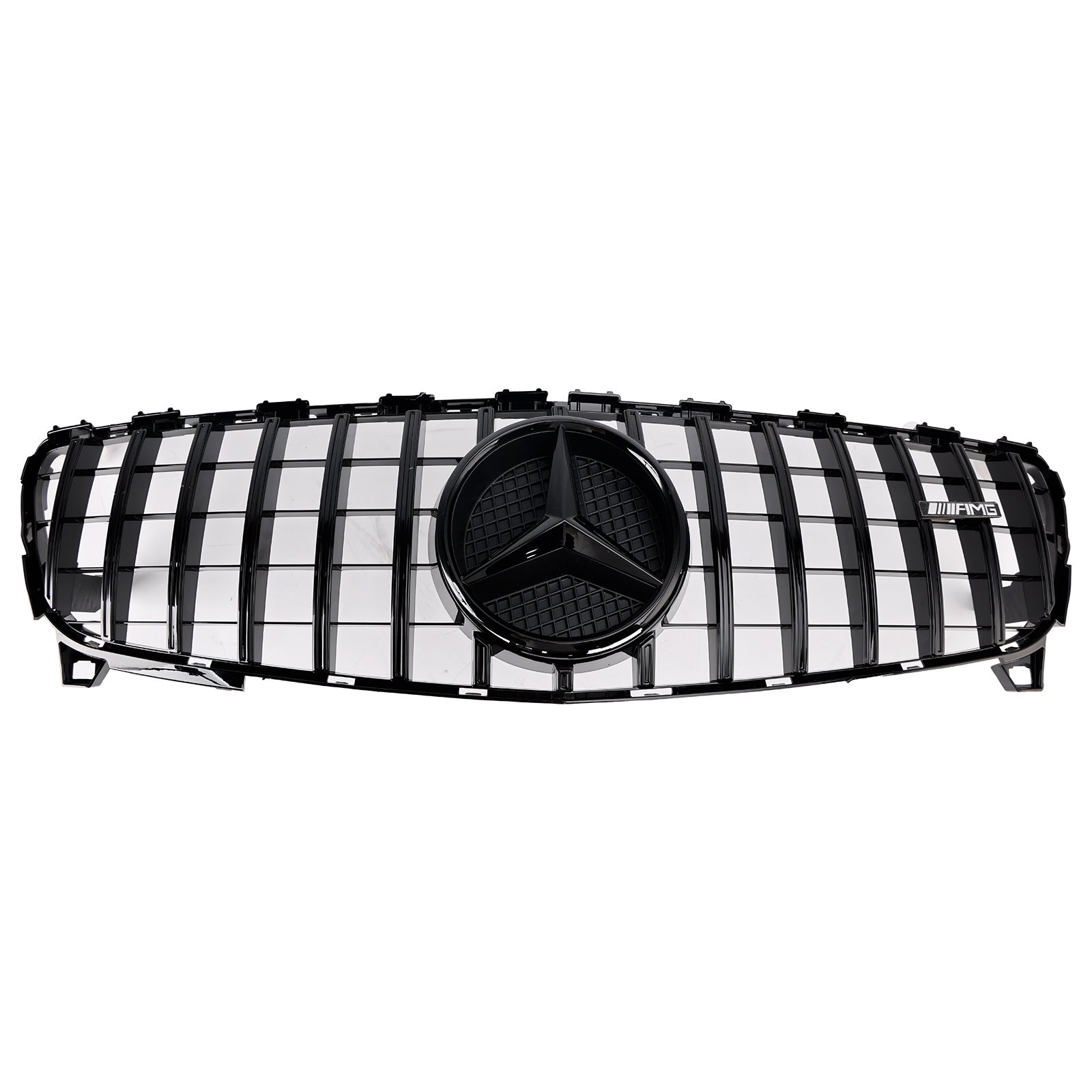2016-2018 MERCEDES BENZ A CLASS W176 Front Bumper Grill Grille GTR Style