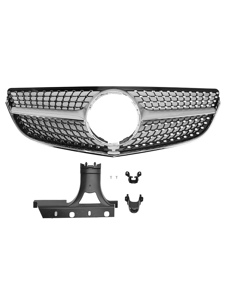 2014-2017 Mercedes E-CLASS W207 Coupe Front Bumper Grille Grill Diamond