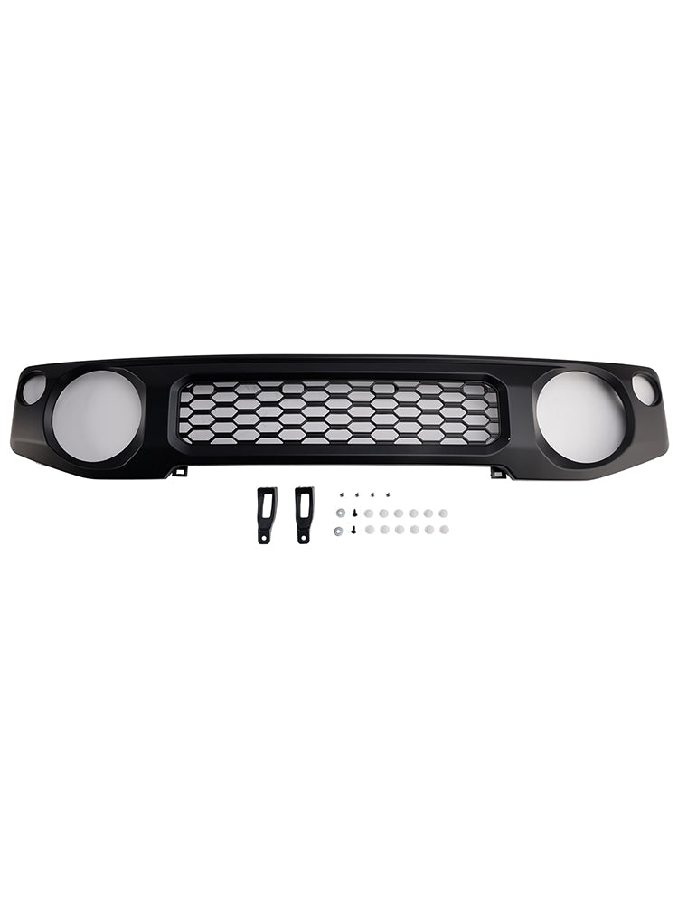 Suzuki Jimny JB74 2019-2023 Honeycomb Front Bumper Grill Grille Black