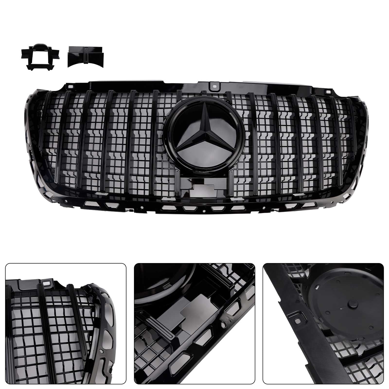 2018-2023 Mercedes Sprinter W907 W910 GTR Style Front Bumper Grill Grille