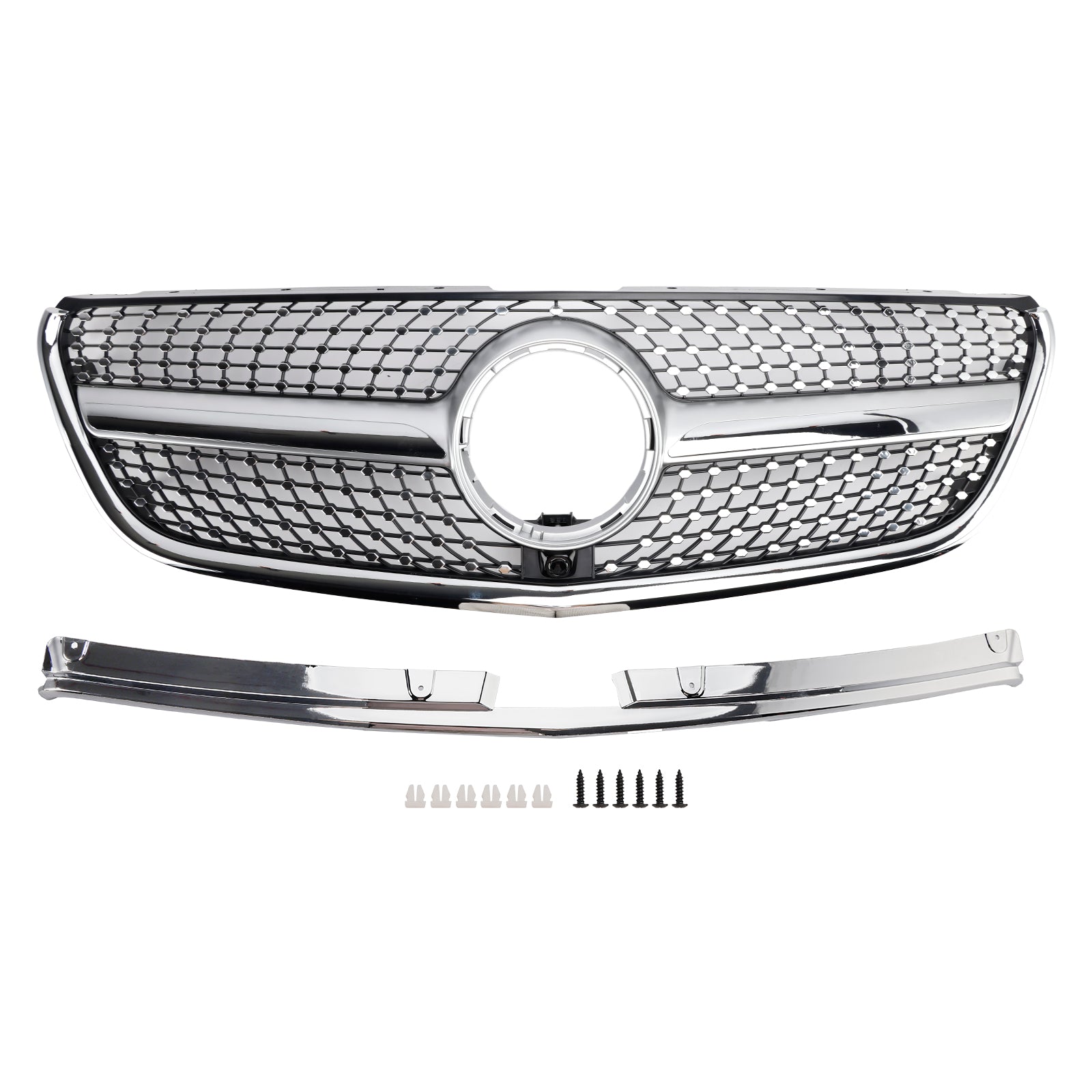 Mercedes Vito W447 2015-2019 GT Stlye Diamond Front Bumper Grill Grille