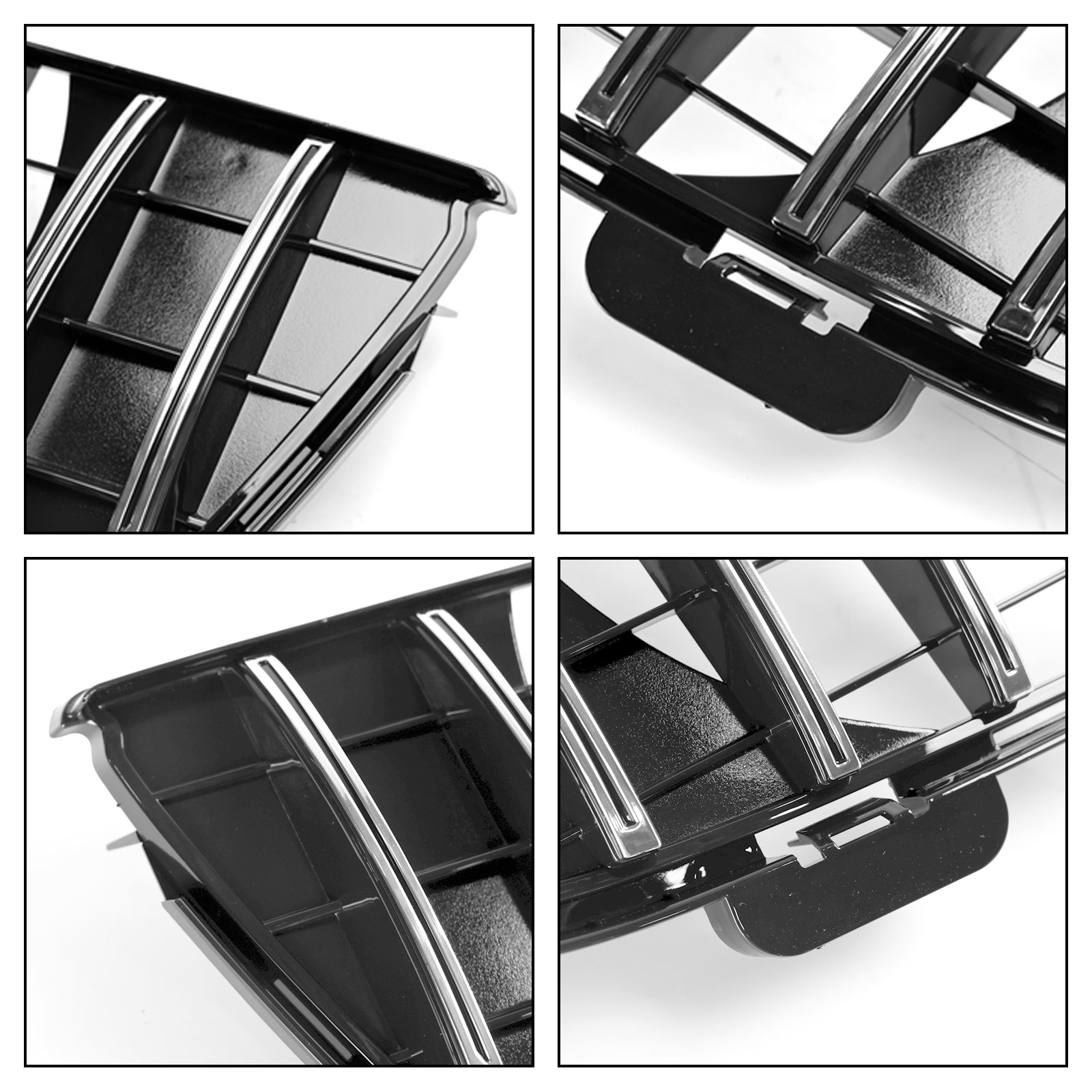 Mercedes Benz GL-Class X164 GL450 2007-2012 GT Front Bumper Grille Grill Chrome