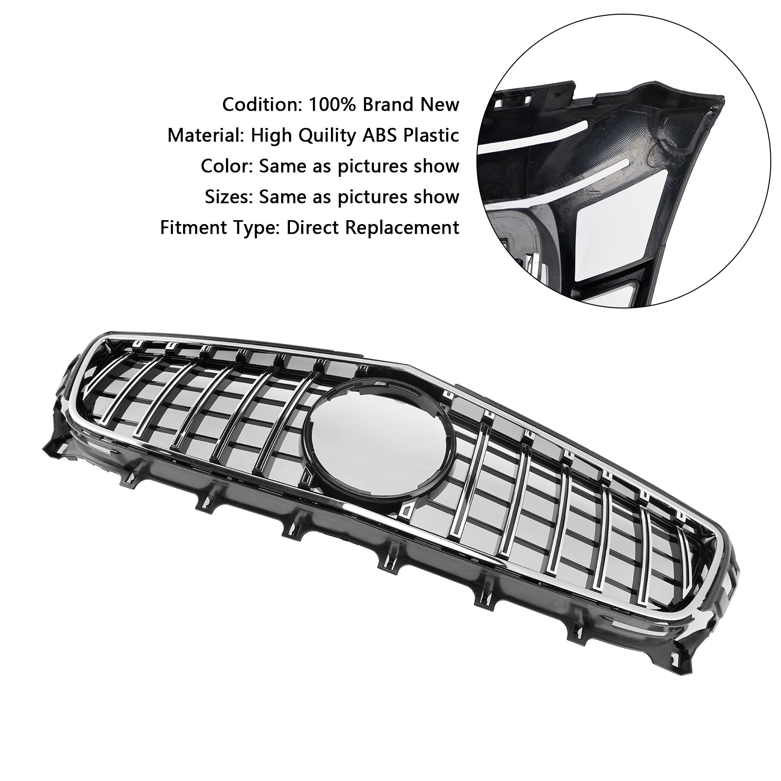 2011-2014 Mercedes-Benz CLS W218 ClS250/350/450/500/550 Front Grill Grille