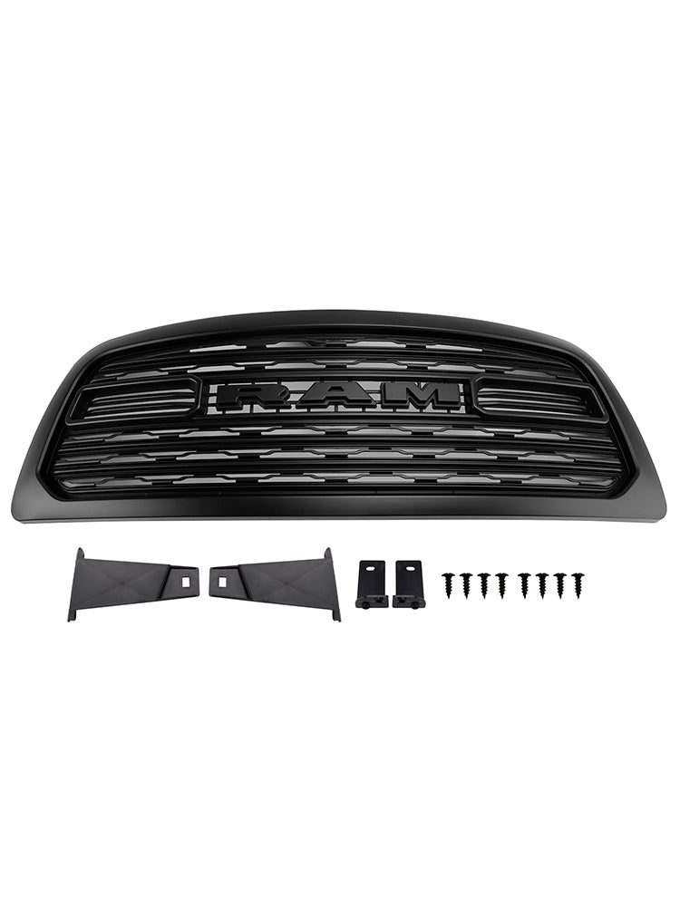 2009-2012 Dodge Ram 1500 W/ Led Light LTD Style Front Bumper Grill Grille