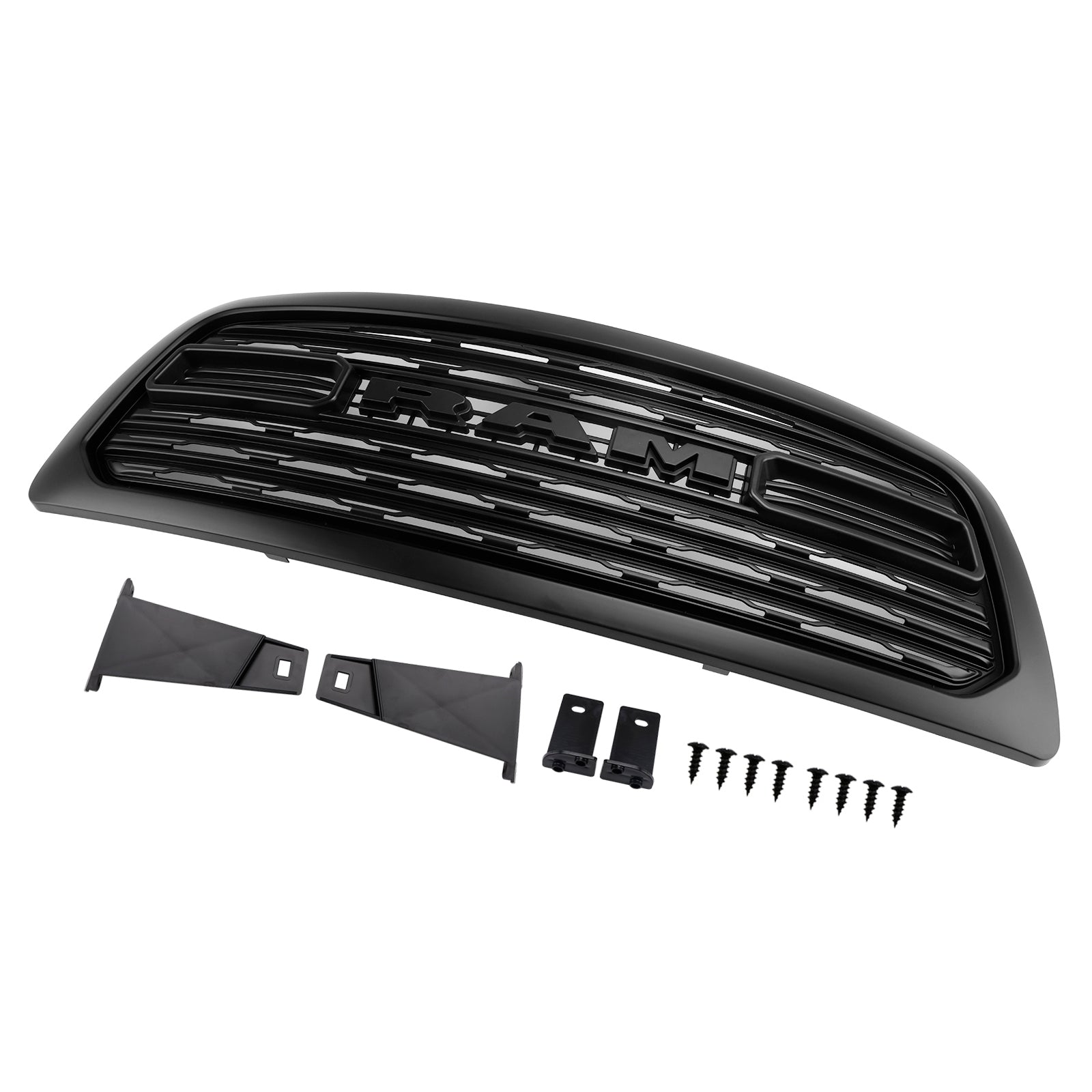 2009-2012 Dodge Ram 1500 W/ Led Light LTD Style Front Bumper Grill Grille