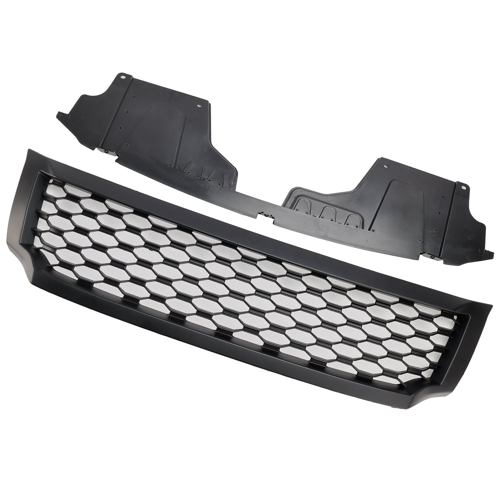 Nissan Navara NP300 D23 Black Mesh Grill 2015-2020 Upper Bumper Front Grille