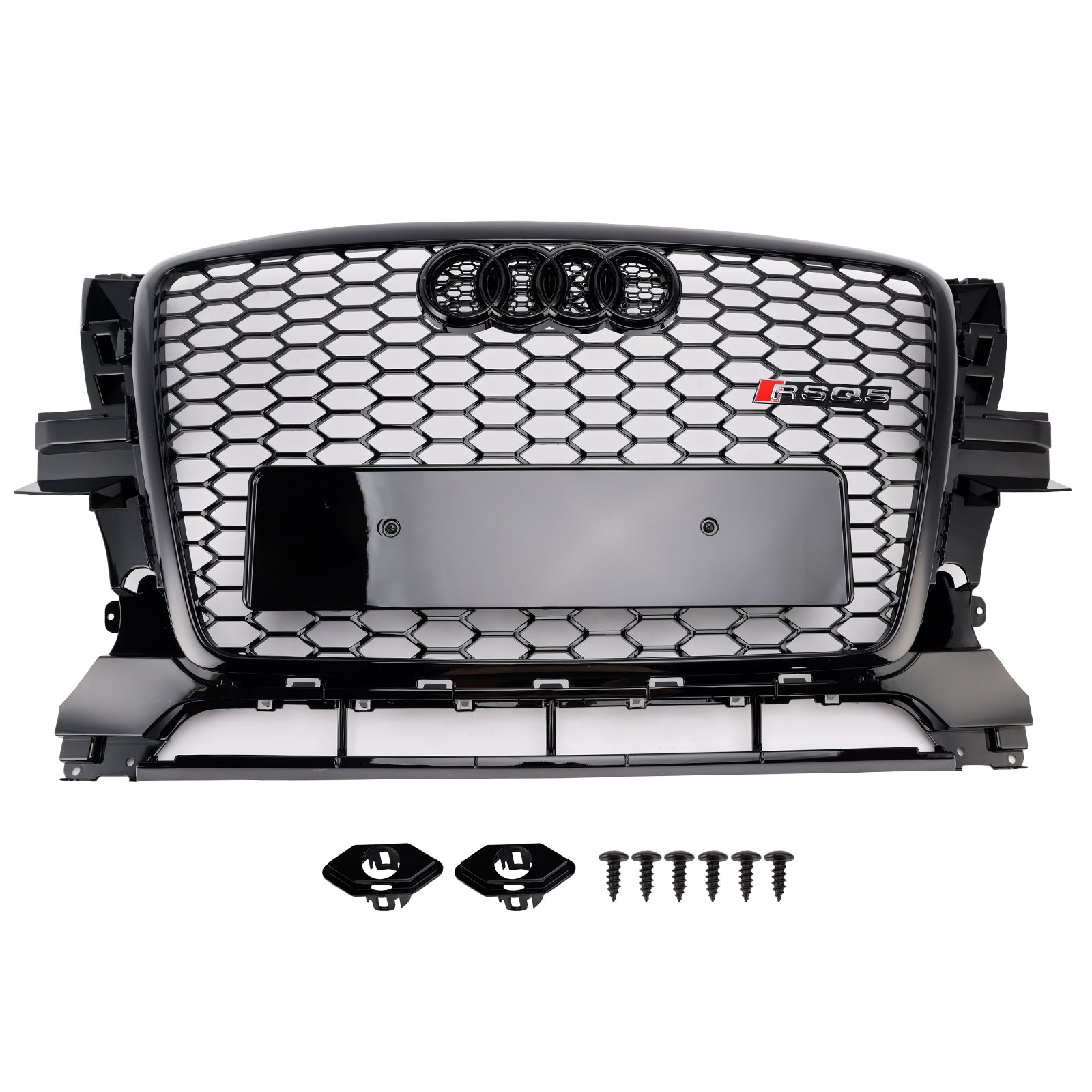 2009-2012 Audi Q5 Gloss Black Front Bumper Grill Grille 8R0853651B