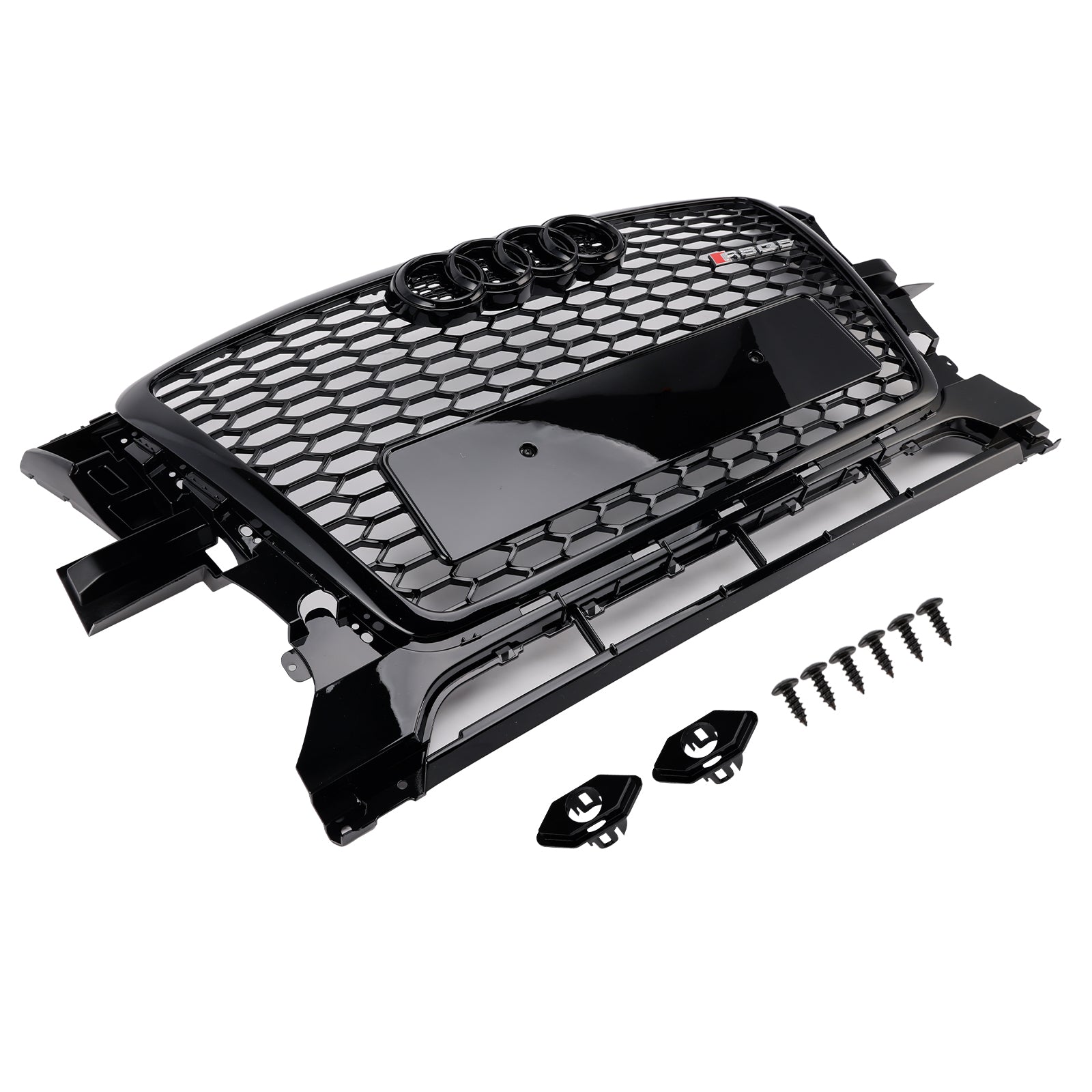 2009-2012 Audi Q5 Gloss Black Front Bumper Grill Grille 8R0853651B