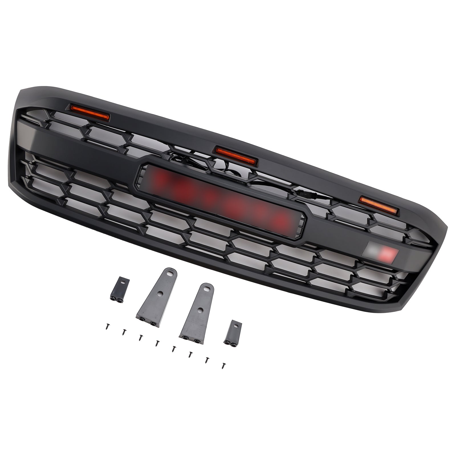 2005-2011 Toyota Hilux N70 Pre-Facelift with LED GR Style Front Bumper Grill Grille
