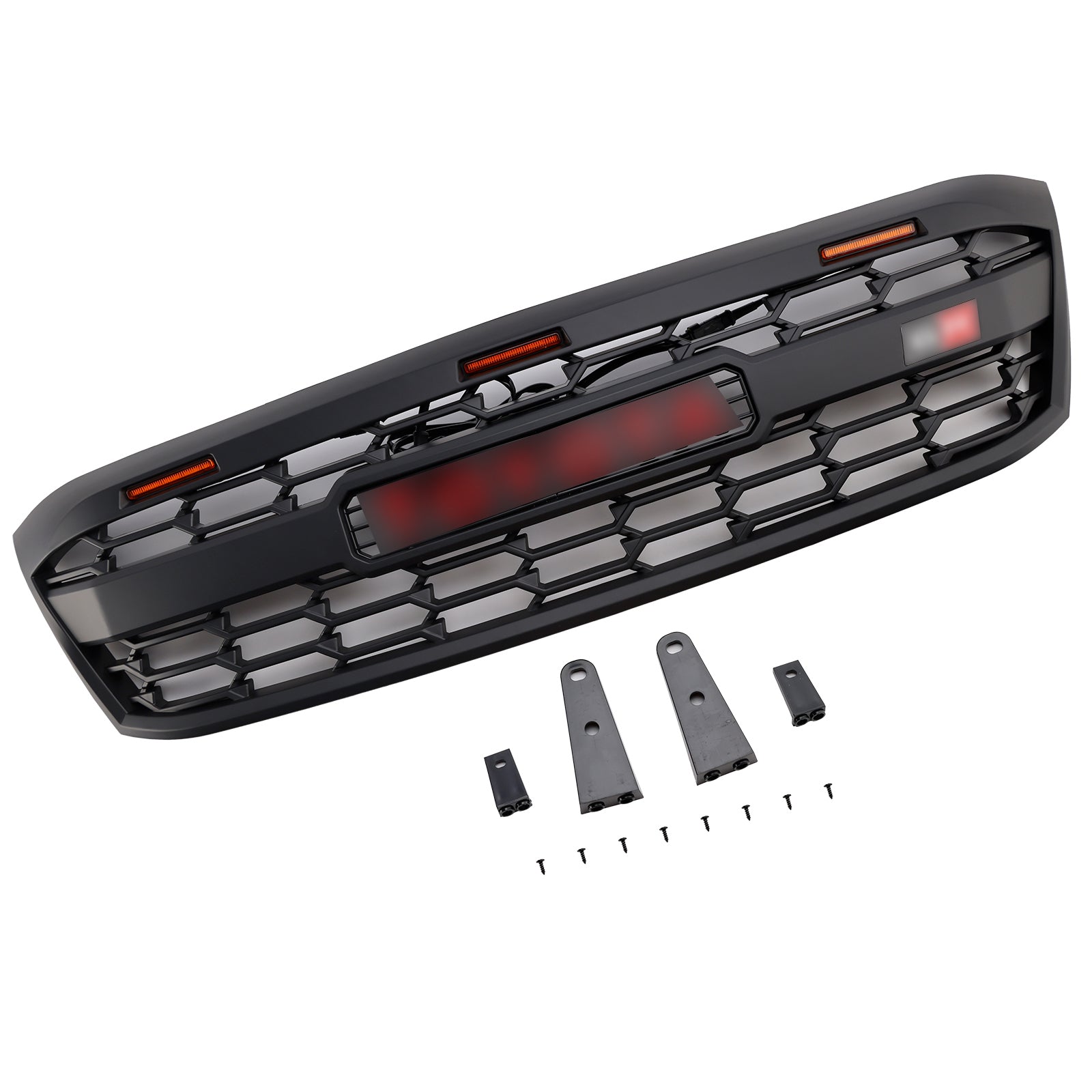 2005-2011 Toyota Hilux N70 Pre-Facelift with LED GR Style Front Bumper Grill Grille