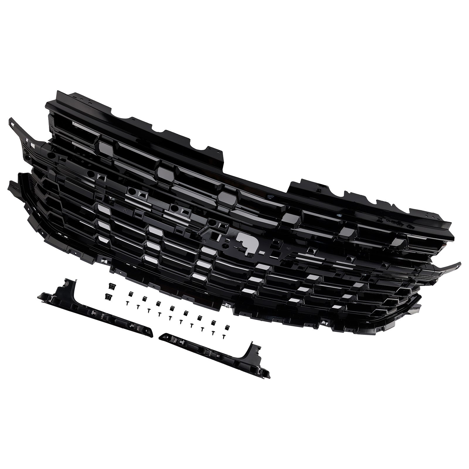 Z71-Look Front Bumper Grille Fit Chevrolet Tahoe/Suburban 2021-2024 Black