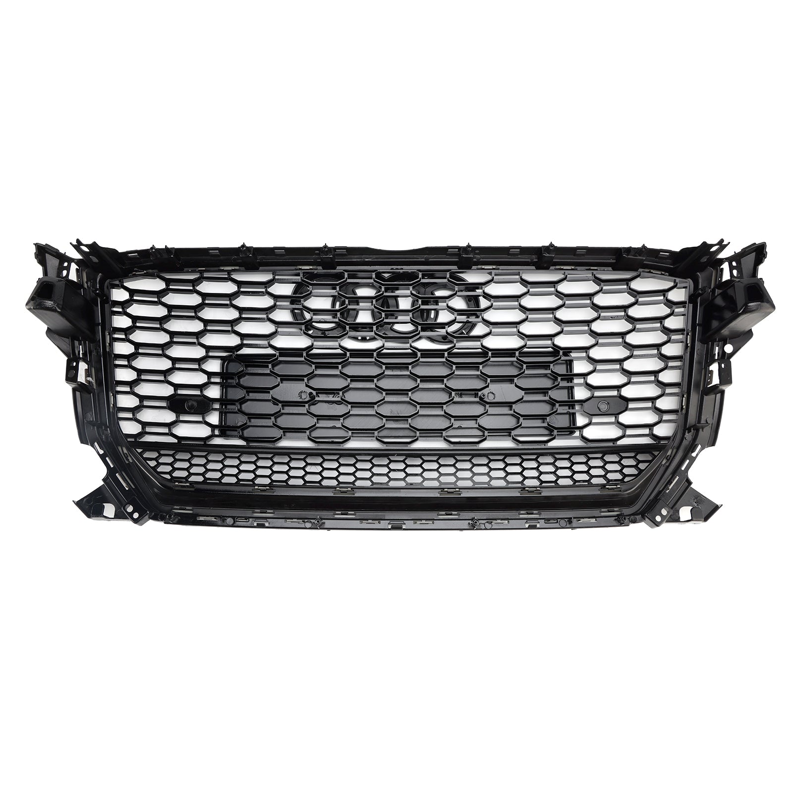2016-2020 Audi Q2 Pre-Facelift Gloss Black Front Honeycomb Grille Grill