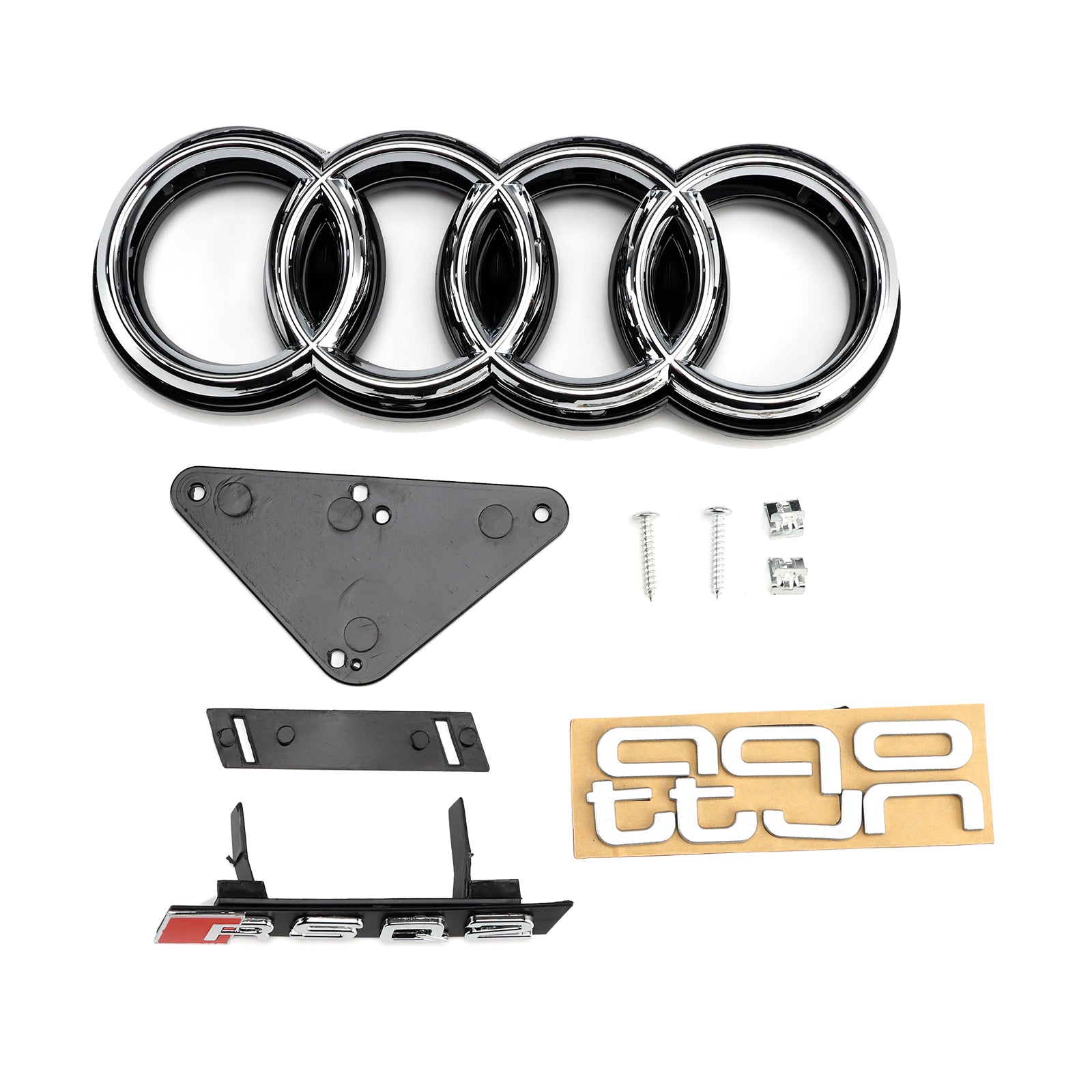 2016-2020 Audi Q2 Pre-Facelift Gloss Black Front Honeycomb Grille Grill