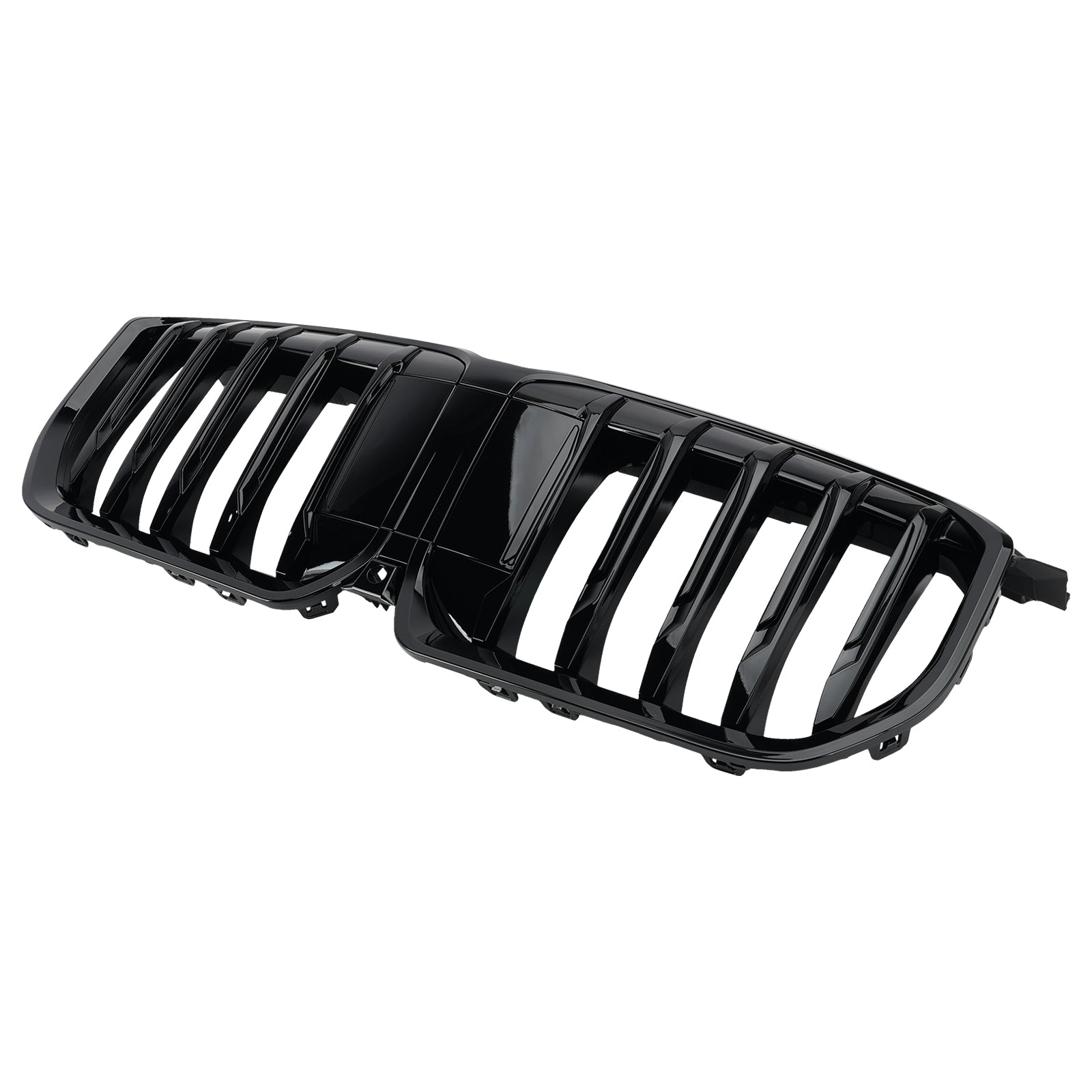 Gloss Black Front Bumper Kidney Grille Grill Fit BMW X1 U11 U12 2023-2024