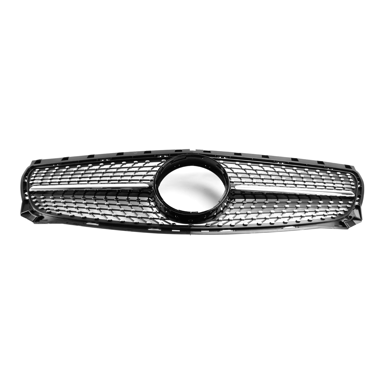 Front Bumper Grill Grille Fit Mercedes Benz B-Class W246 2011-2014 Diamond