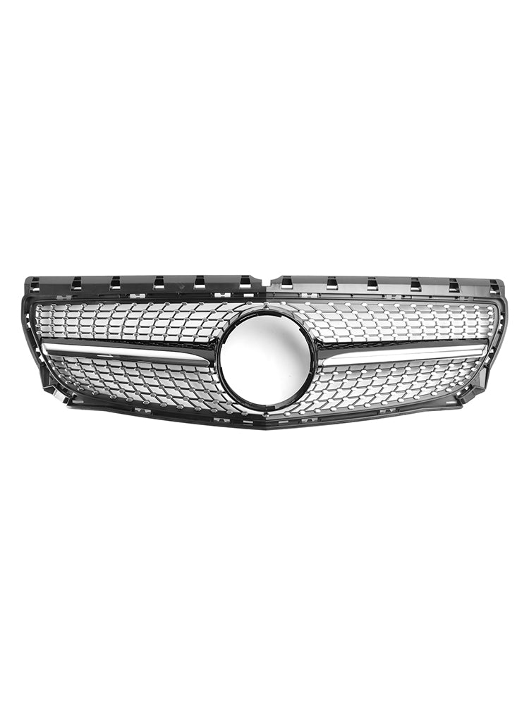 Front Bumper Grill Grille Fit Mercedes Benz B-Class W246 2011-2014 Diamond