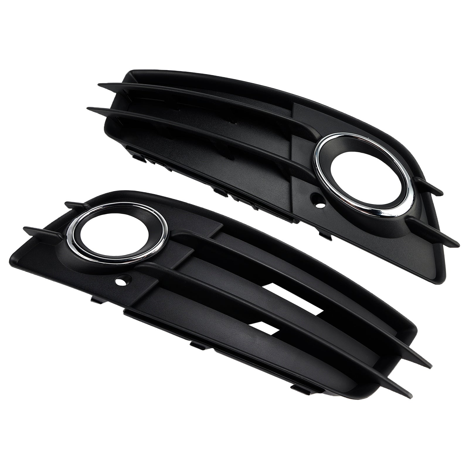 2008-2012 Audi A4 B8 S-Line S4 Pair Car Fog Light Grill Cover Left&Right
