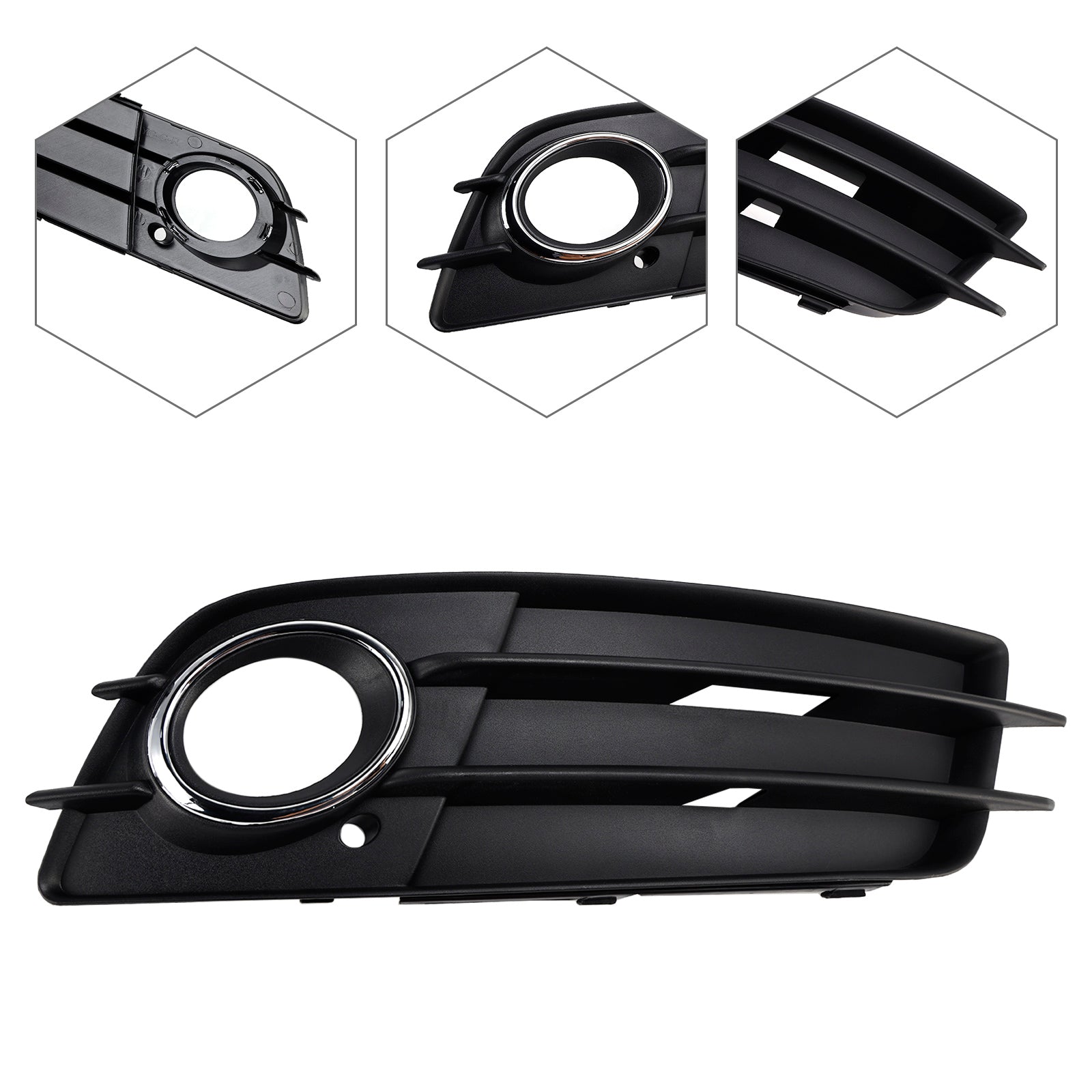 2008-2012 Audi A4 B8 S-Line S4 Car Right Side Fog Light Grille Cover