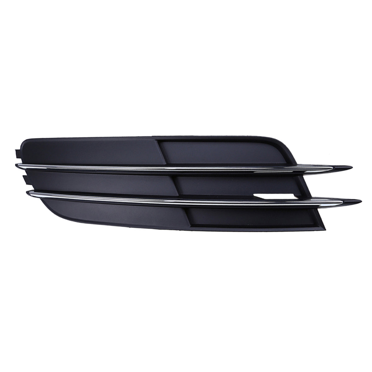1 Pair Front Bumper Fog Light Grill Cover Bezel For Audi A6 C7 2011-2014