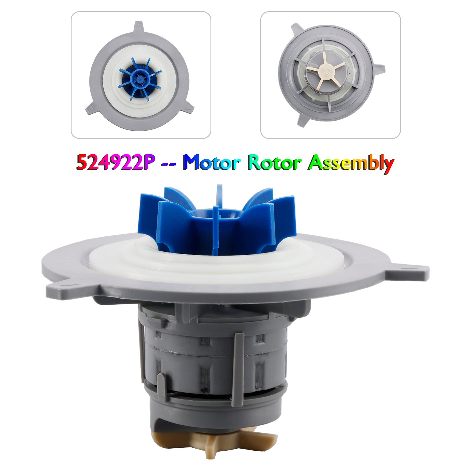 524922P Motor Rotor Assembly for Fisher & Paykel DSC Dishwasher Pump Motor