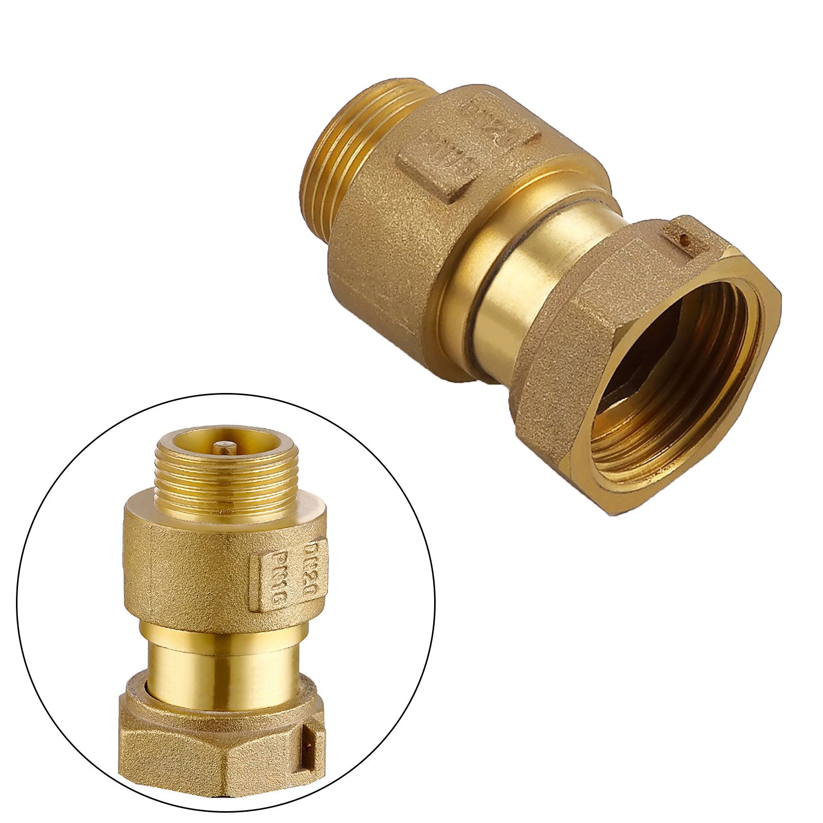 DC 12V Electric Solenoid Valve Water Air 1/2" Brass Normal Closed N/C