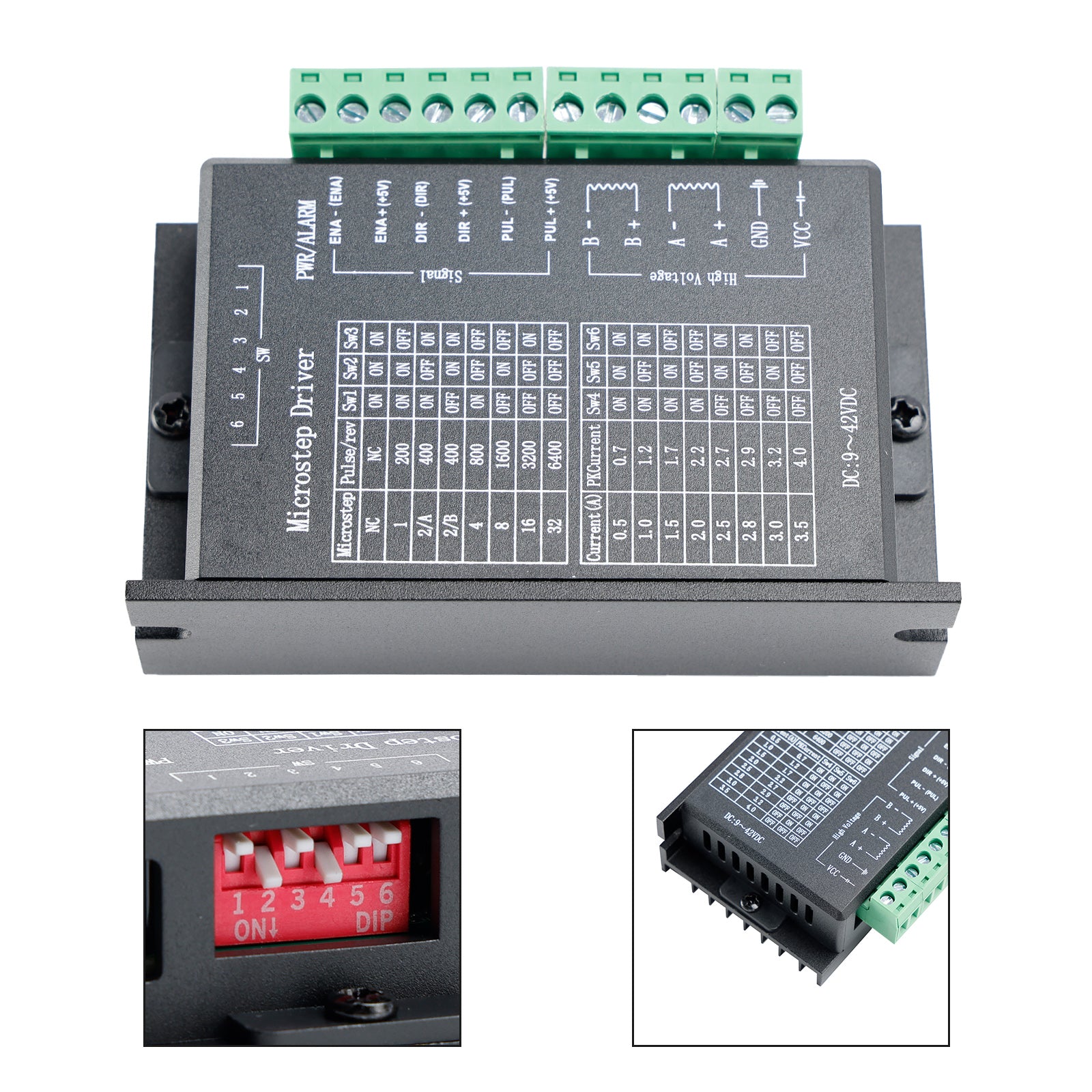 Stepper Motor Driver TB6600 4A DC9-40V For Nema 17 Nema 23 42/57/86 Motor