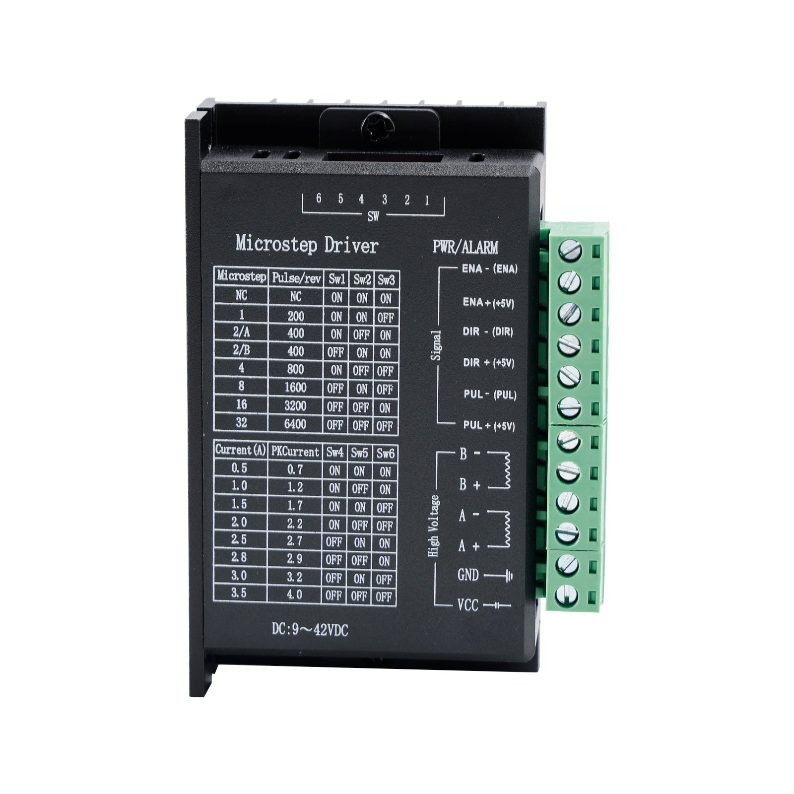 Stepper Motor Driver TB6600 4A DC9-40V For Nema 17 Nema 23 42/57/86 Motor