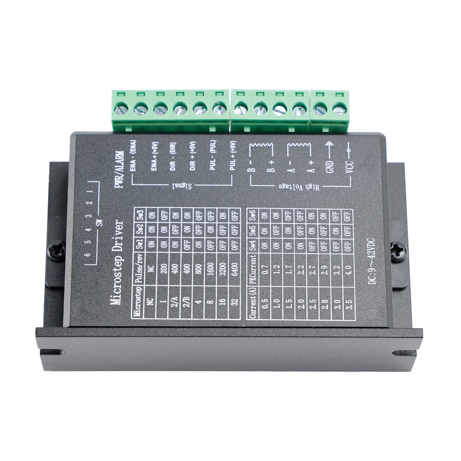 Stepper Motor Driver TB6600 4A DC9-40V For Nema 17 Nema 23 42/57/86 Motor