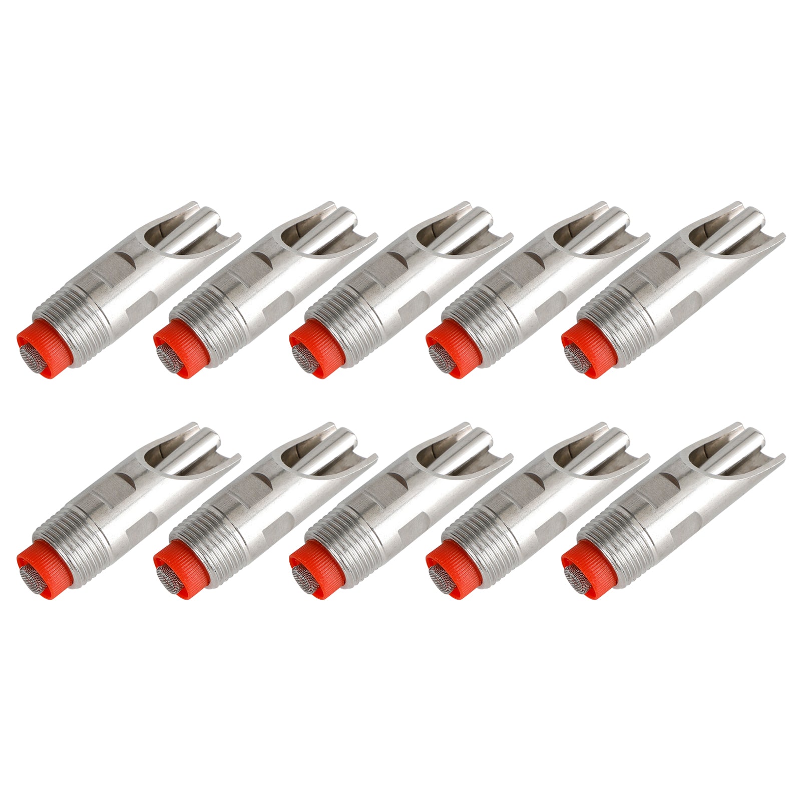 10 Uds bebedero de acero inoxidable herramientas 1/2 "NPT rosca cerdo automático Fedex Express