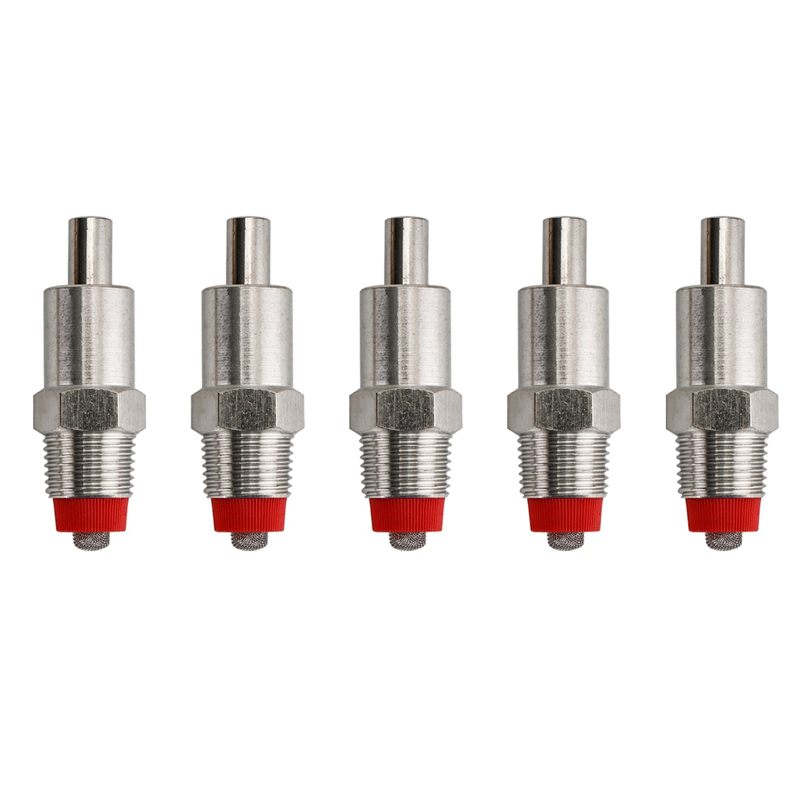 5Pcs Stainless Steel Automatic Pig Nipples Water Feeder Drinker Piglets Drinking