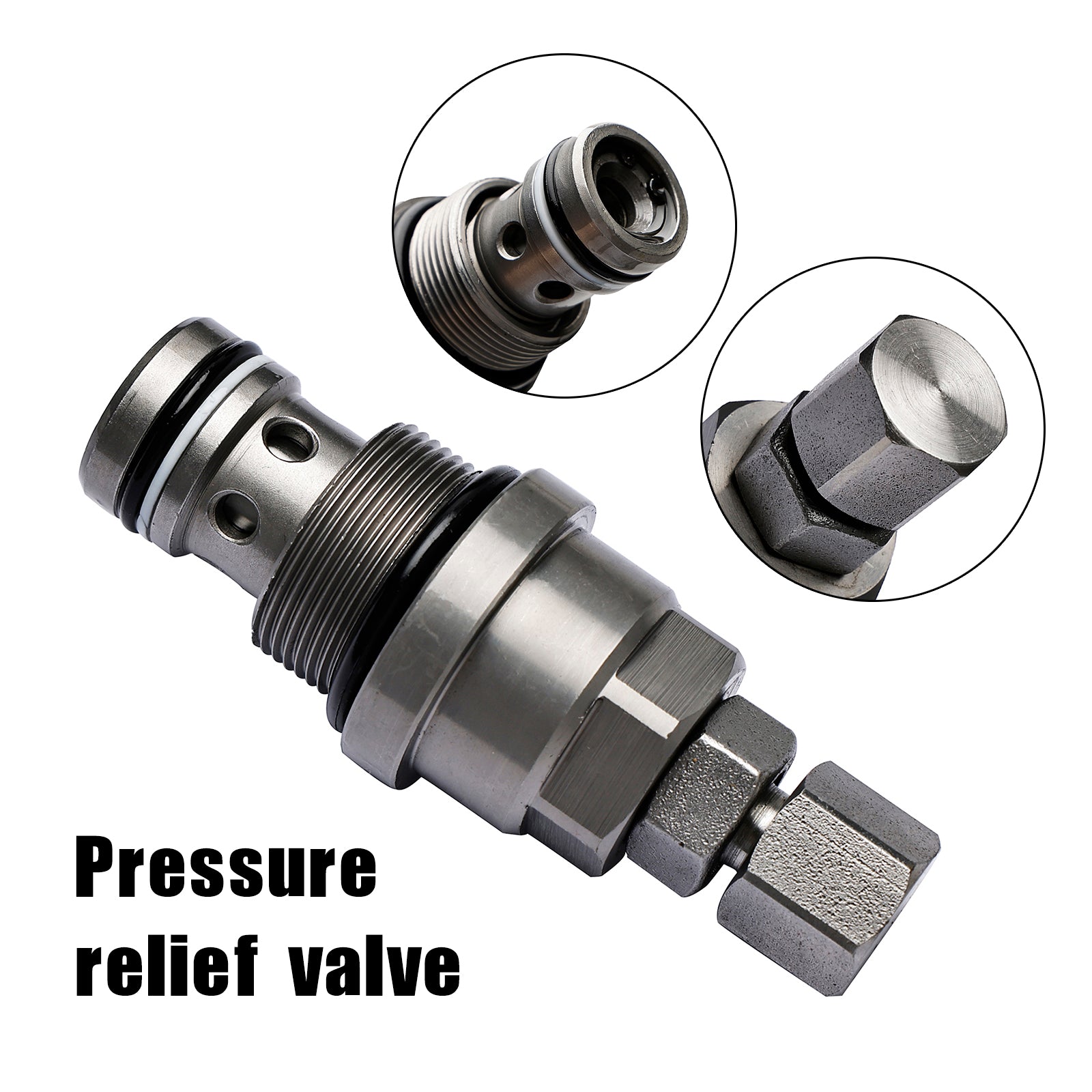 Hitachi ZAX110 ZX120 EX120-5 EX130-5 EX120-2 4372683 Service Relief Valve