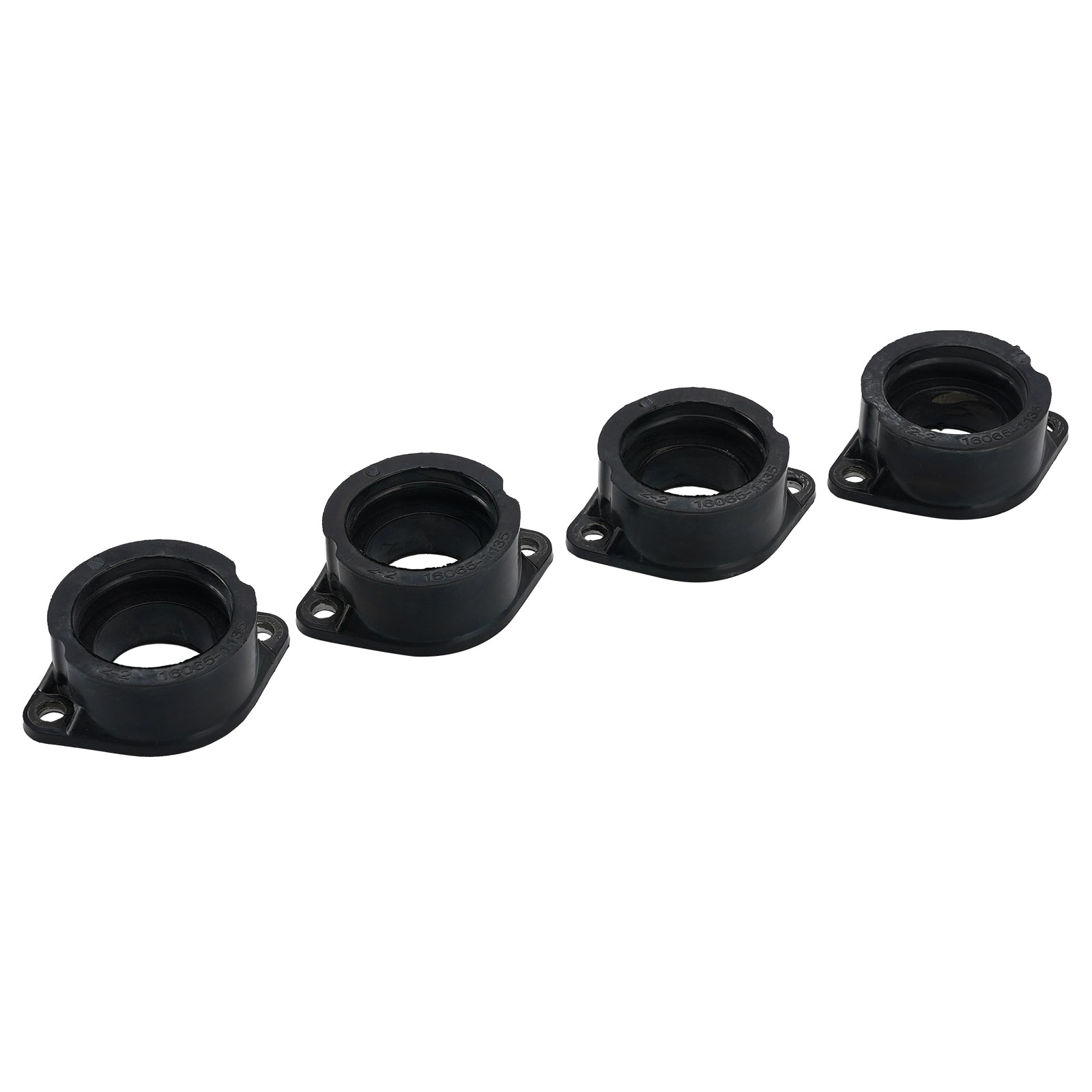 1981-1982 16065-1135 Kawasaki KZ1000 KZ1100 Intake Manifold Boots kit 4 PCS