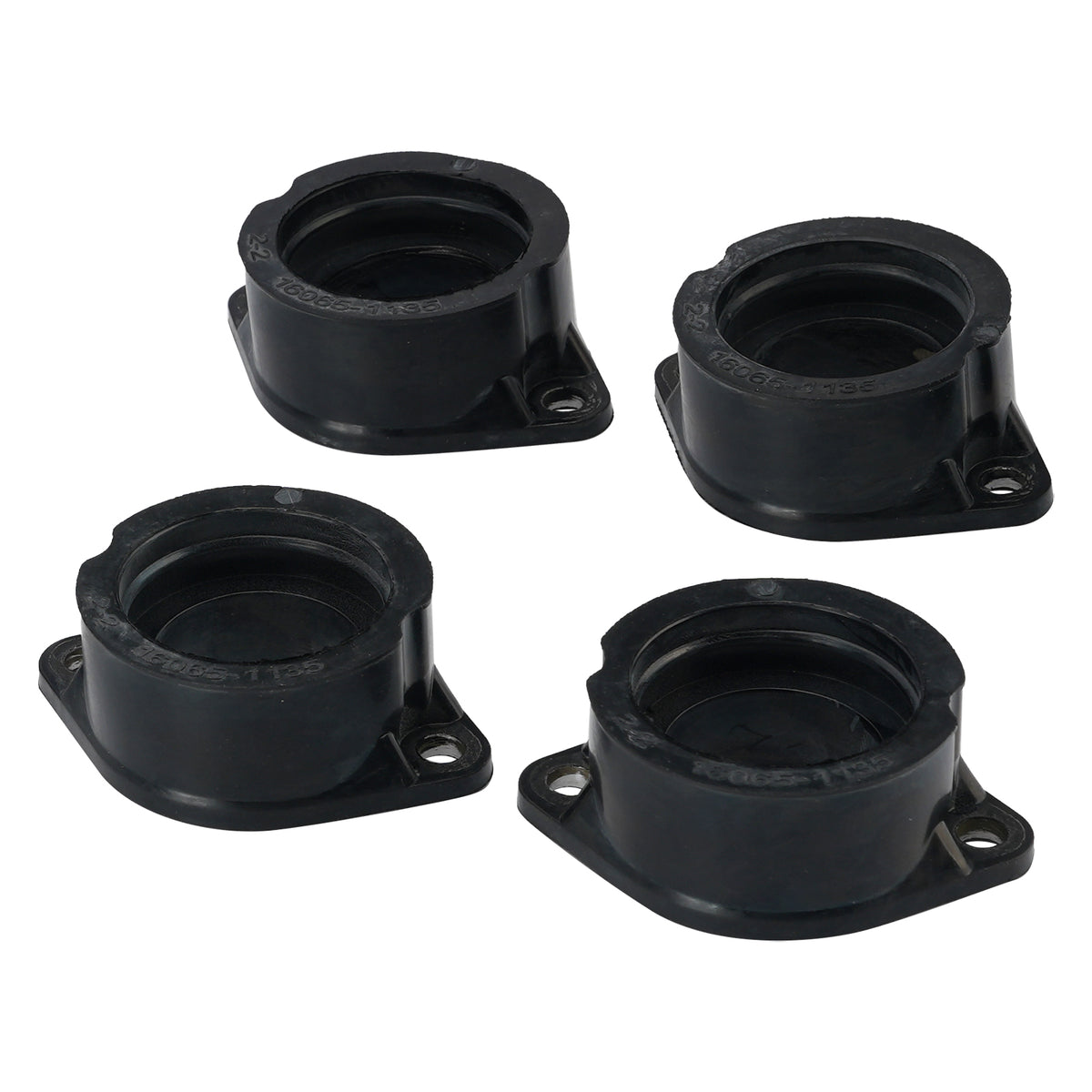 1981-1982 16065-1135 Kawasaki KZ1000 KZ1100 Intake Manifold Boots kit 4 PCS