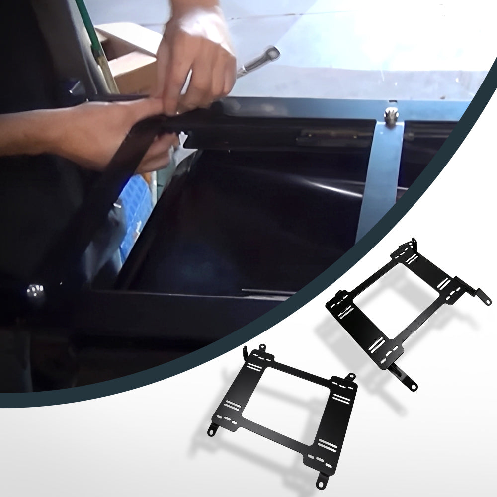 2003-2006 Infiniti G35 2X Low Profile Bracket Rail Seat Brackets Adapter
