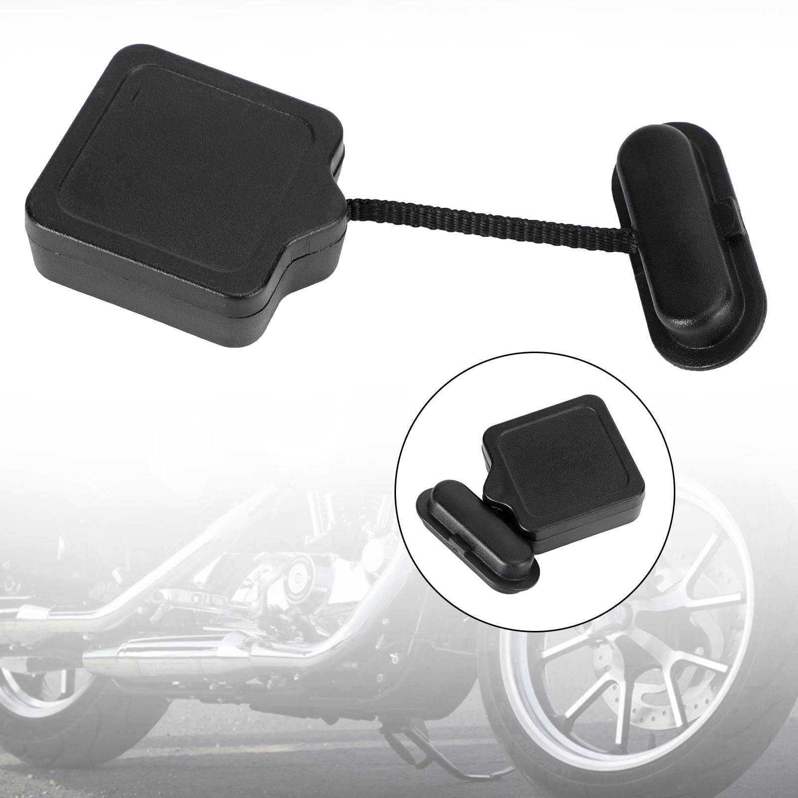 Pack Trunk Lid Tether Tail Box Saddlebag For Touring Package Flhr Flht 14-22
