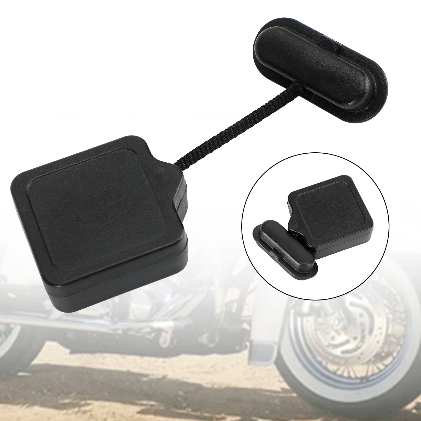 Pack Trunk Lid Tether Tail Box Saddlebag For Touring Package Flhr Flht 14-22