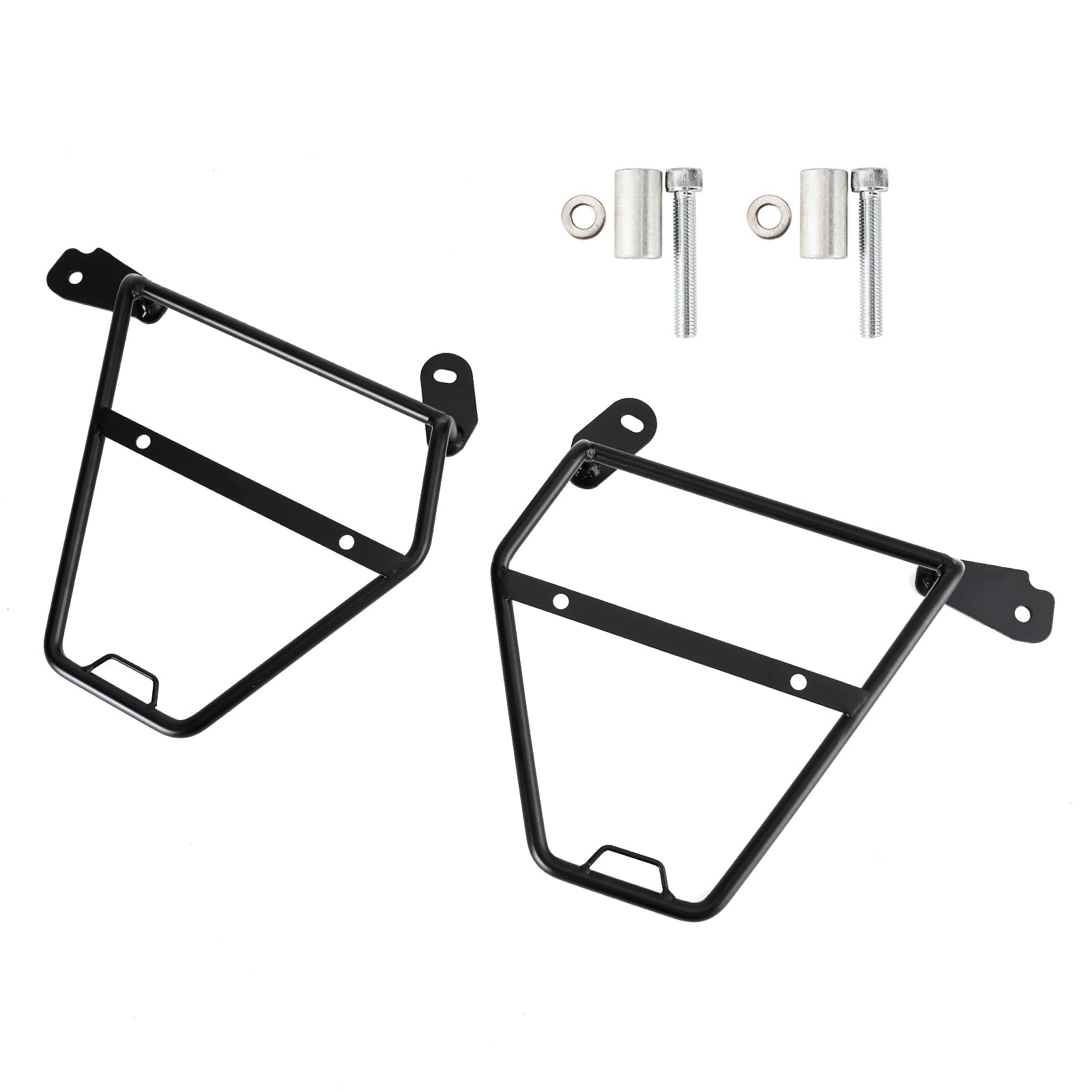Side Saddle Bag Mounting Bracket Black Fit For HONDA CB GB 350 Hness 21-23
