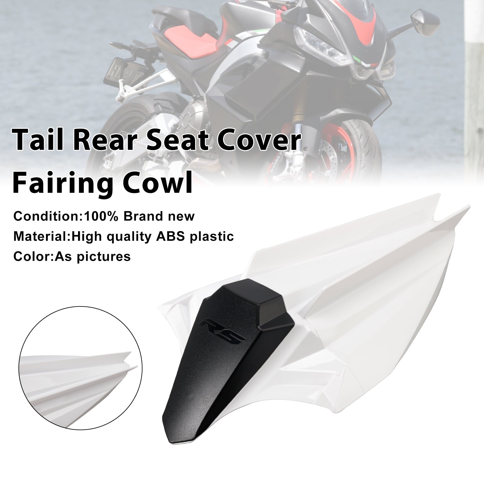 2020-2024 Aprilia RS660 Tuono 660 Rear Seat Cover Fairing Cowl Generic