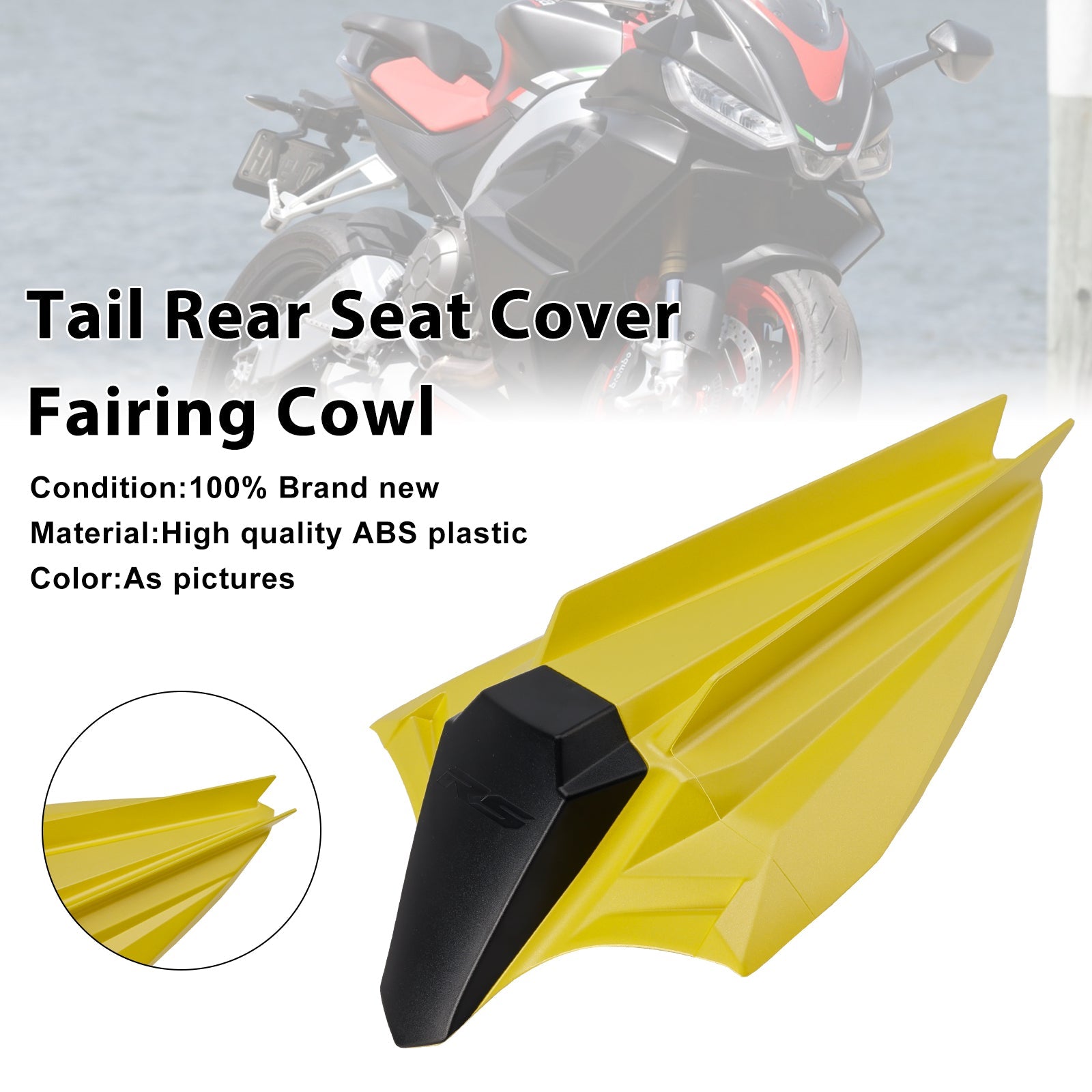 2020-2024 Aprilia RS660 Tuono 660 Rear Seat Cover Fairing Cowl Generic