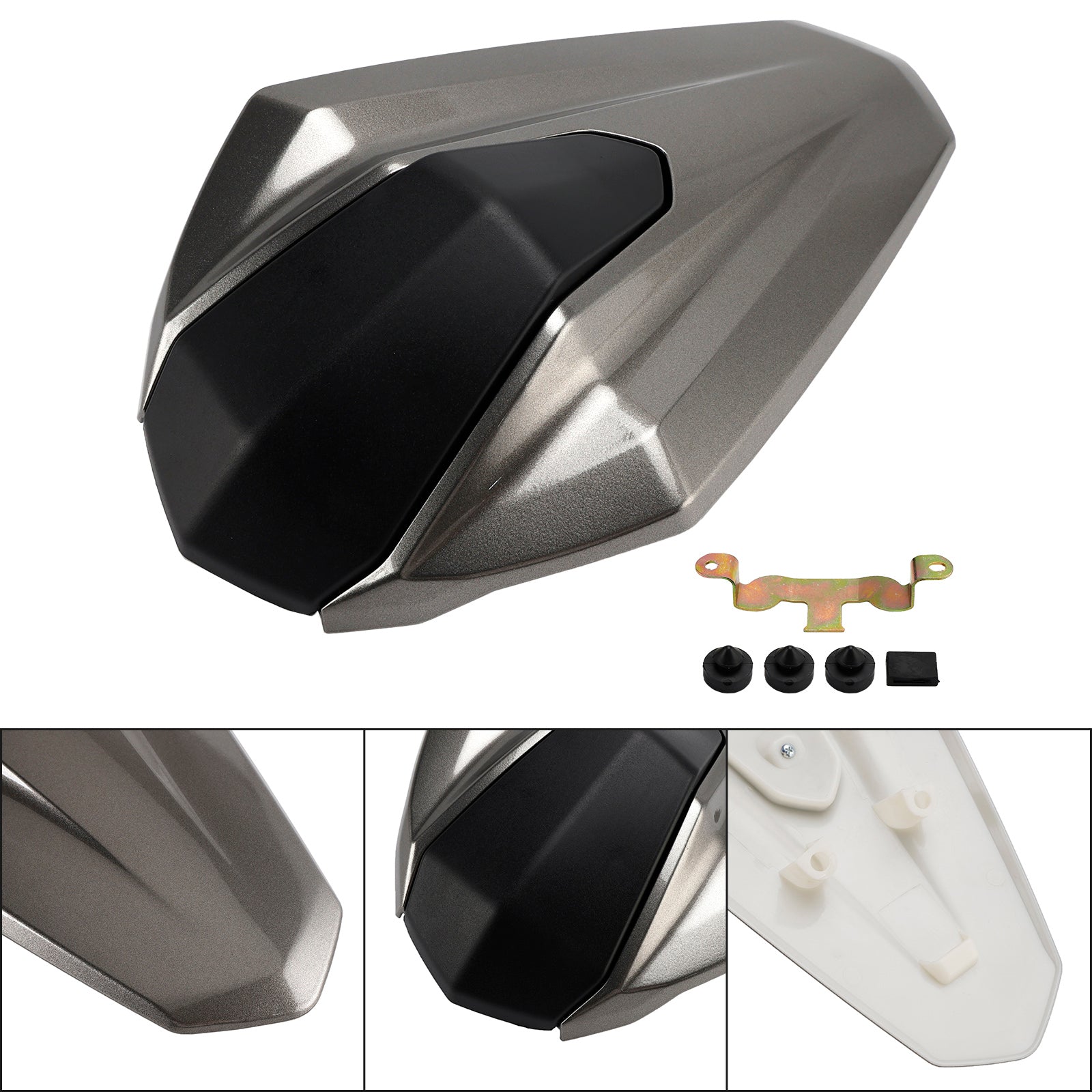 Passenger Rear Seat Cover Cowl For Kawasaki Ninja 400 / Ninja 400 ABS 202018 Generic