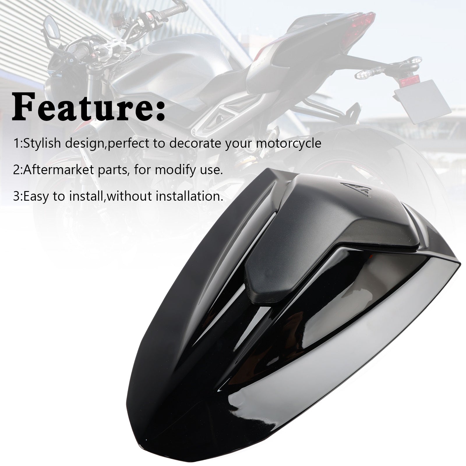 Street Triple RS 765 2020-2024 Rear Tail Seat Fairing Cowl Cover