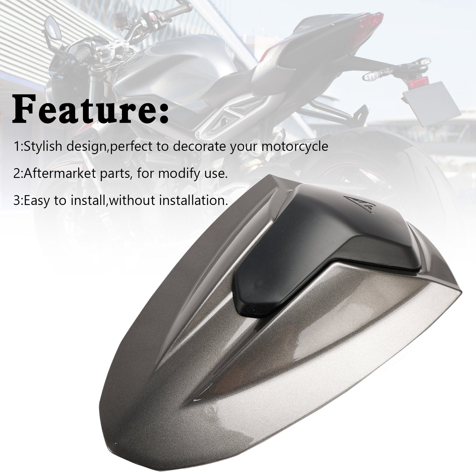 Street Triple RS 765 2020-2024 Rear Tail Seat Fairing Cowl Cover