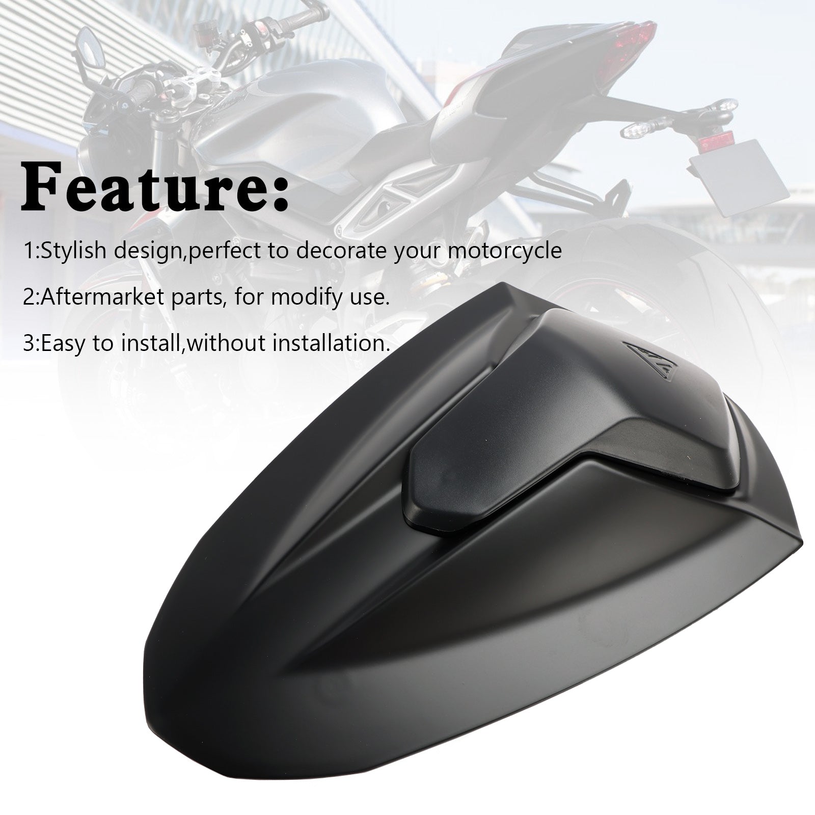 Street Triple RS 765 2020-2024 Rear Tail Seat Fairing Cowl Cover