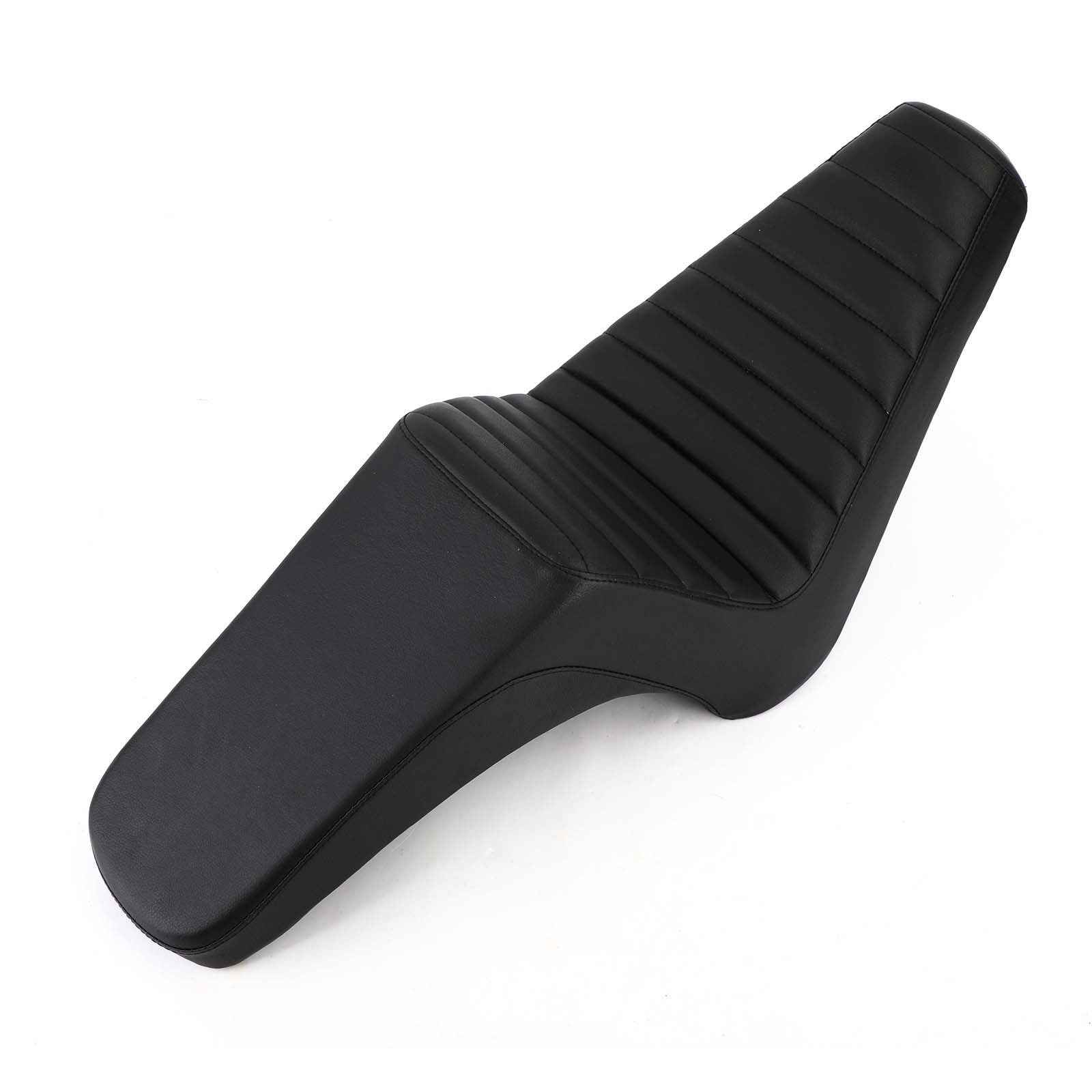 야마하 2013-2019 XVS 950 볼트에 맞는 클래식 스티치 라이더 조수석 블랙