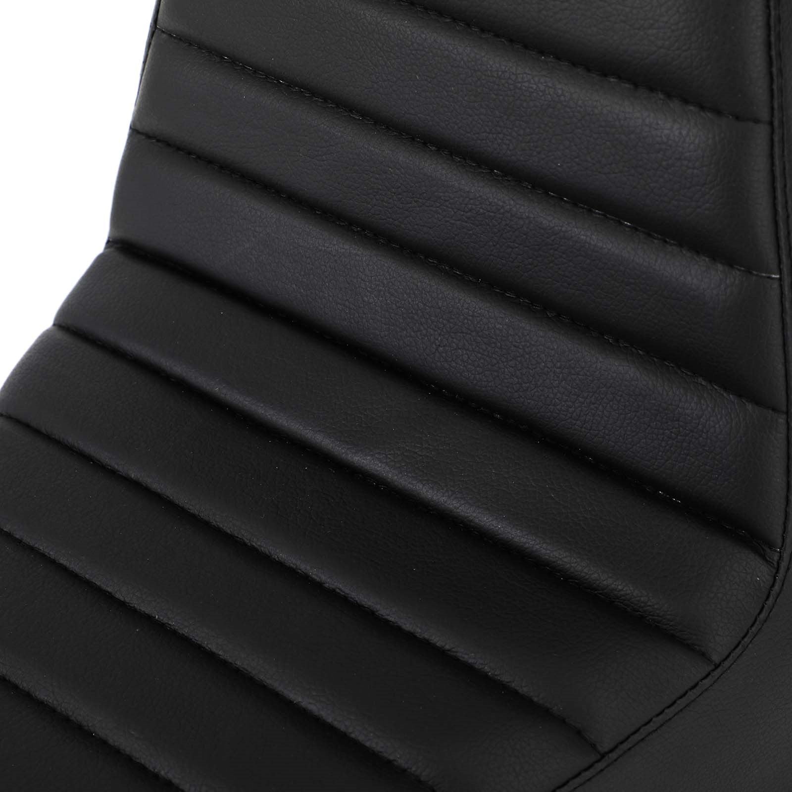 야마하 2013-2019 XVS 950 볼트에 맞는 클래식 스티치 라이더 조수석 블랙