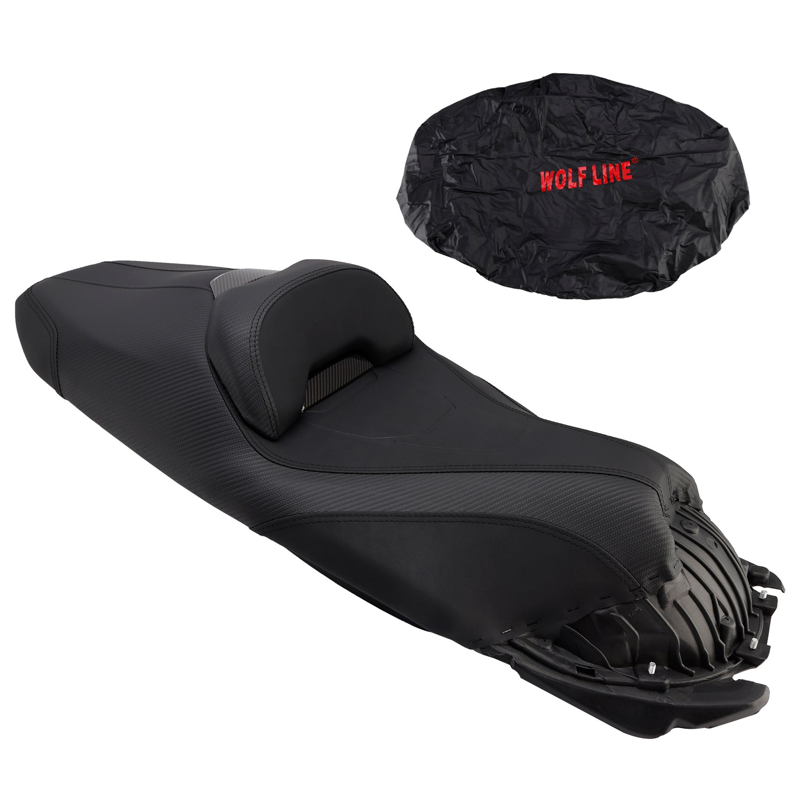 2022-2025 Honda Adv350 Adv 350 Rider Passenger Seat Complete Backrest Pad Orange