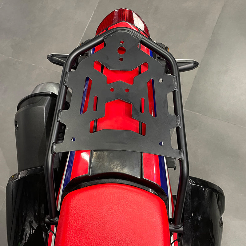 Honda CRF 250 Rally 2017 2018 2019 2020 용 후면 랙 수화물 캐리어 블랙