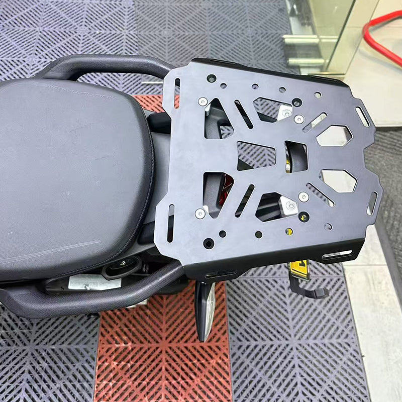Aluminum Rear Carrier Top Rack Luggage Plate For 2022-2025 Ducati Multistrada V4